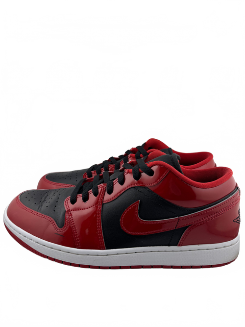 Jordan 1 Low SE Patent Varsity Red Black
